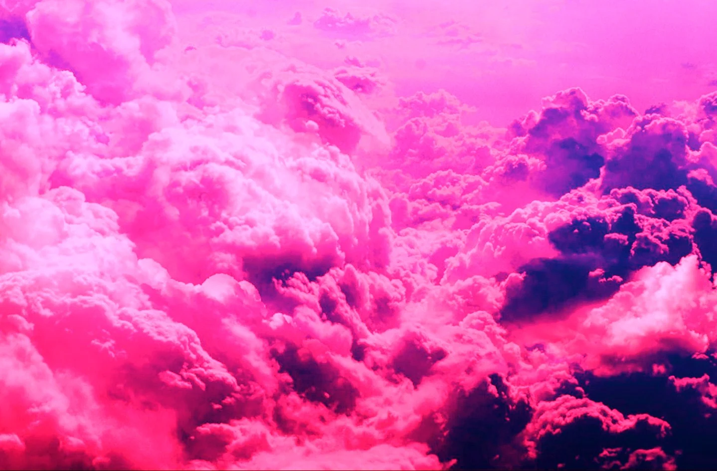Phong cảnh đám mây màu hồng lãng mạn 9