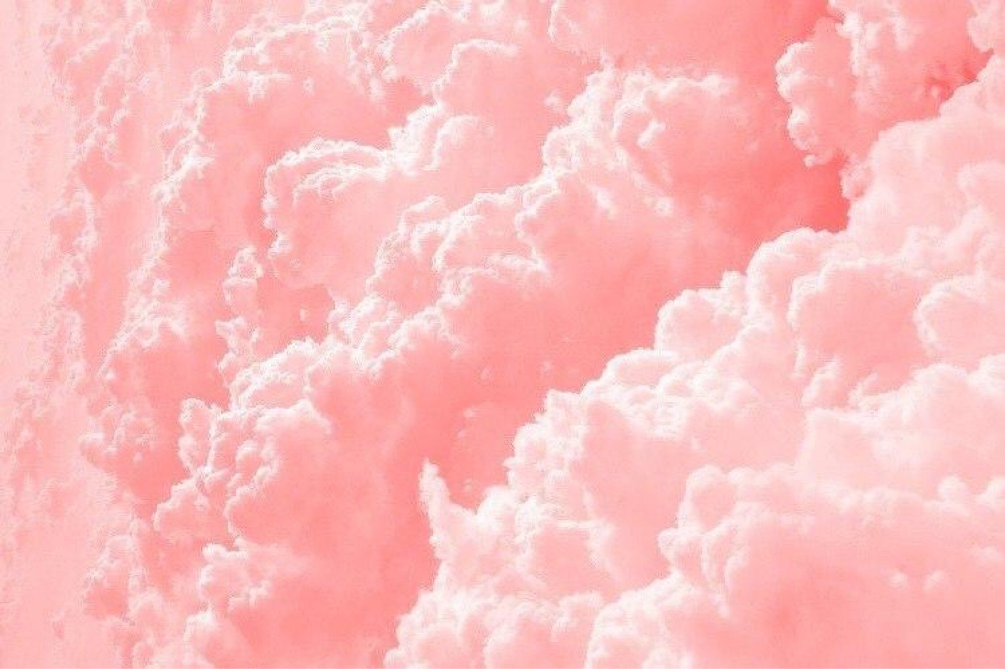 Phong cảnh đám mây màu hồng lãng mạn 25
