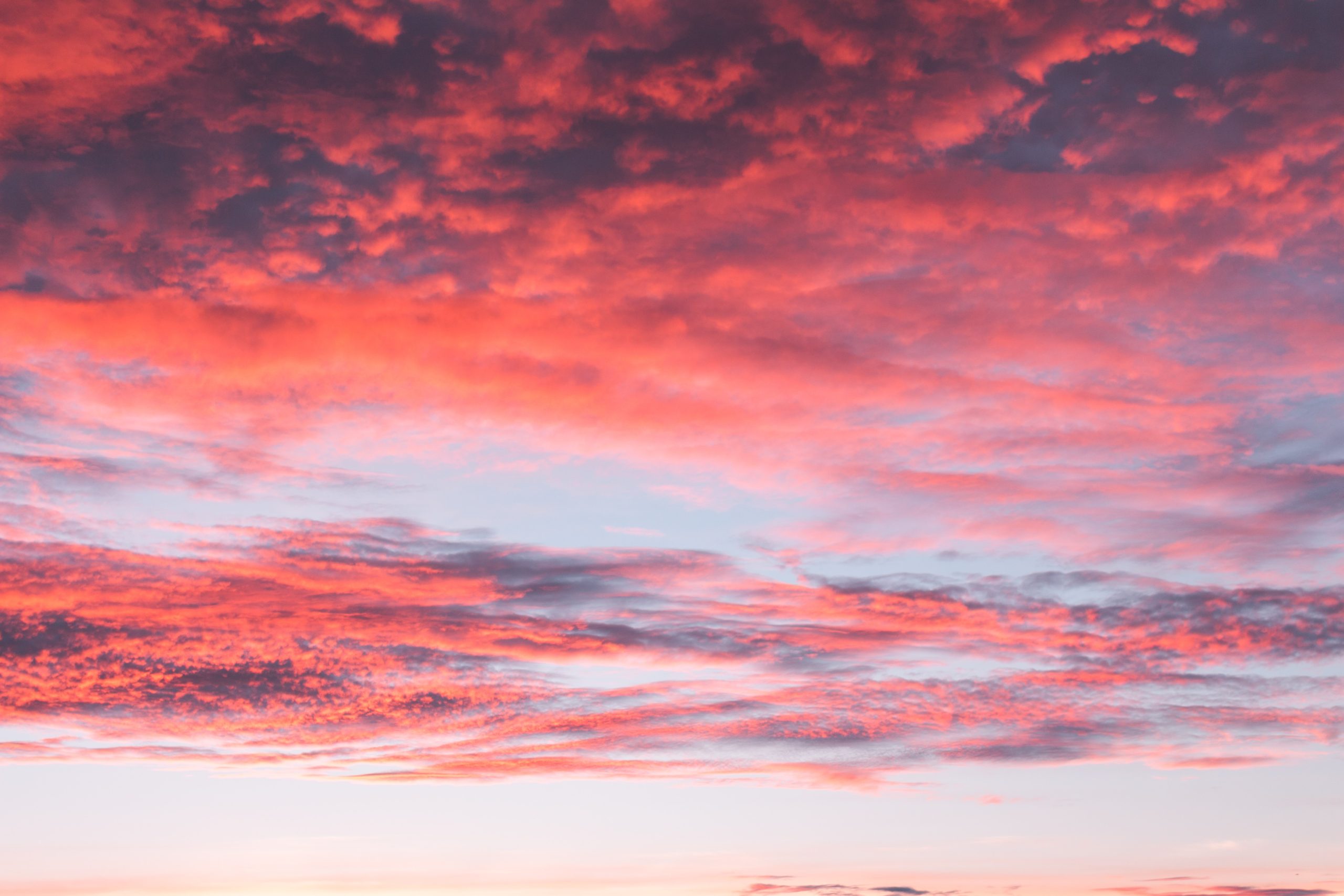 Phong cảnh đám mây màu hồng lãng mạn 35