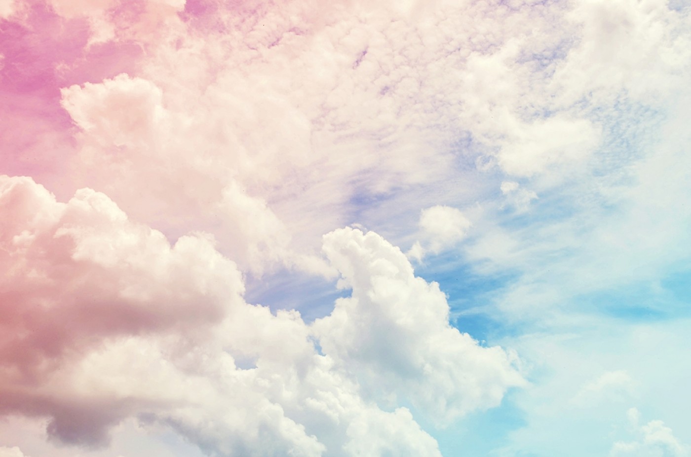 Phong cảnh đám mây màu hồng lãng mạn 37