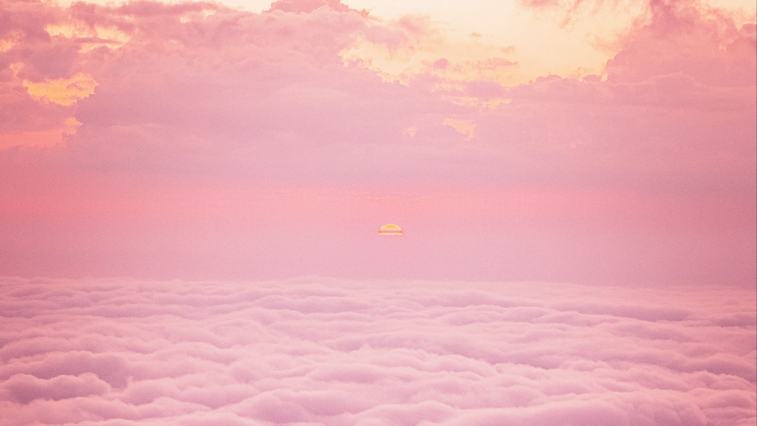 Phong cảnh đám mây màu hồng lãng mạn 50
