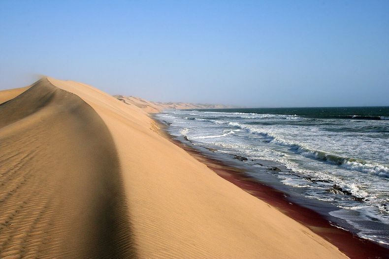 Phong cảnh đồi cát vàng 9