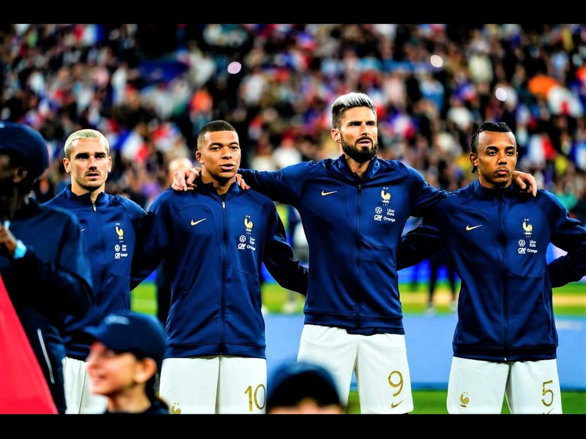 Hình ảnh các cầu thủ Pháp 2