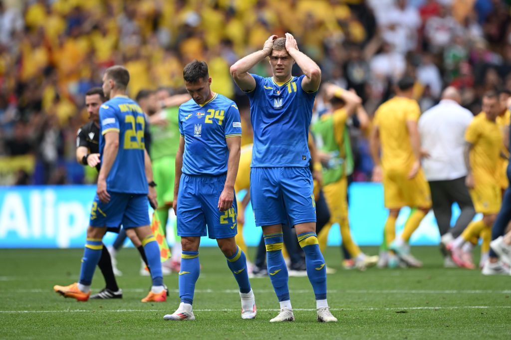 Ảnh các cầu thủ đội tuyển Ukraine thi đấu 2