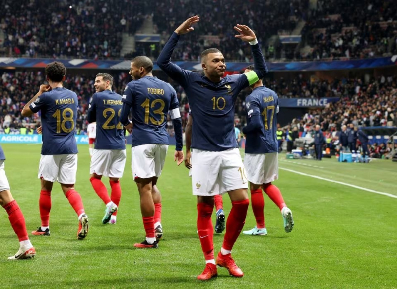 Hình ảnh những khoảnh khắc đẹp của đội tuyển Pháp 16