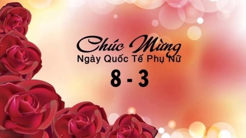 8/3 ảnh đẹp sáng tạo dành tặng người phụ nữ quan trọng