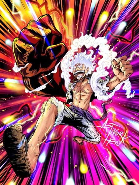 ảnh Luffy Gear 5 43