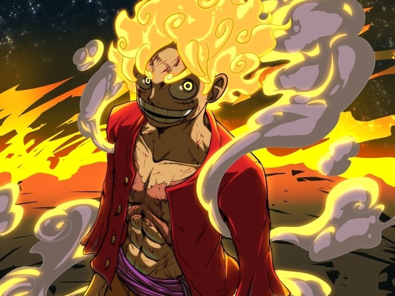 ảnh Luffy Gear 5 2