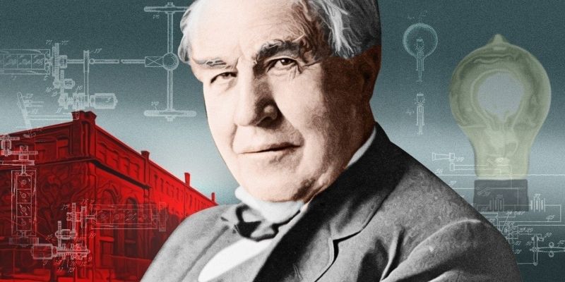 Ảnh Edison và những cộng sự trong quá trình tạo nên những phát minh vĩ đại