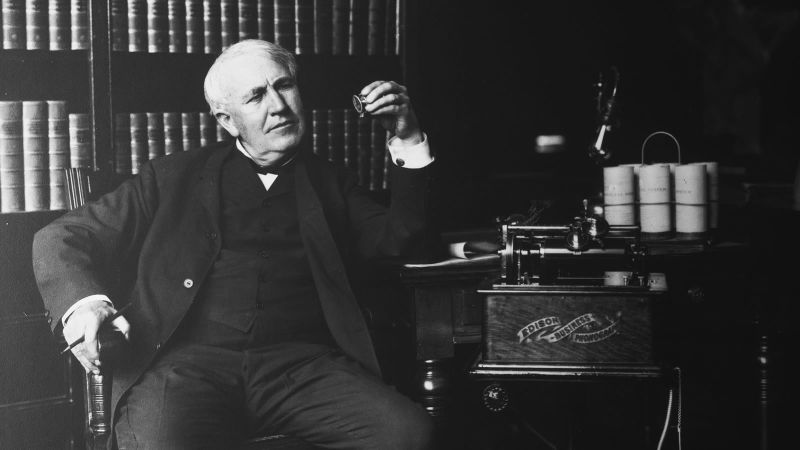 Tìm hiểu câu chuyện qua ảnh Thomas Edison