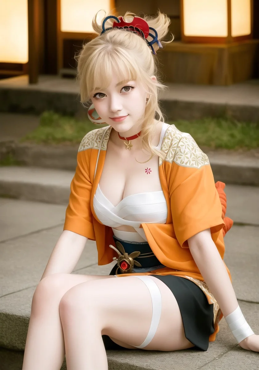 Ảnh gái cosplay đầy màu sắc và quyến rũ.