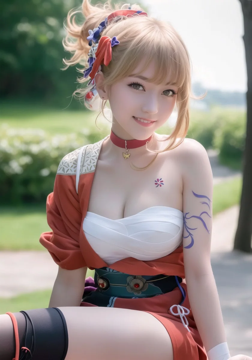 Đắm chìm trong vẻ đẹp của ảnh gái cosplay.