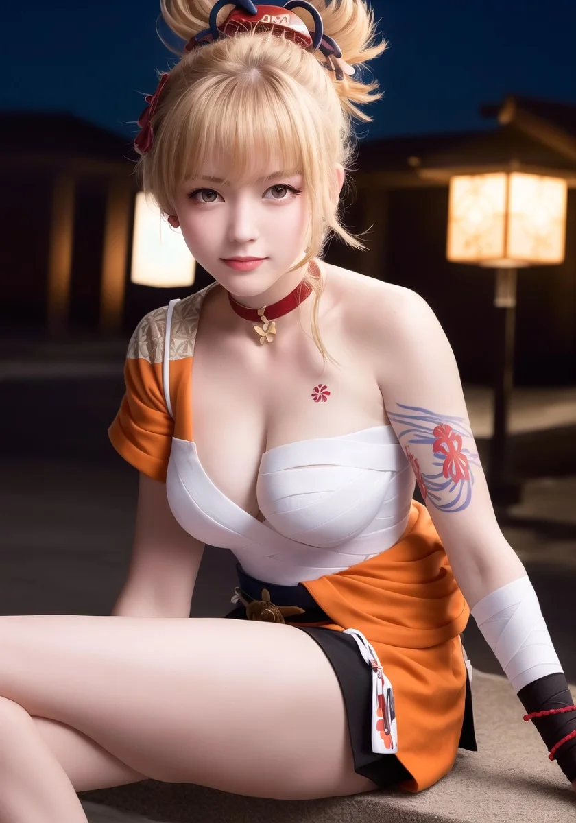 Vẻ dễ thương trong ảnh gái cosplay hầu gái.