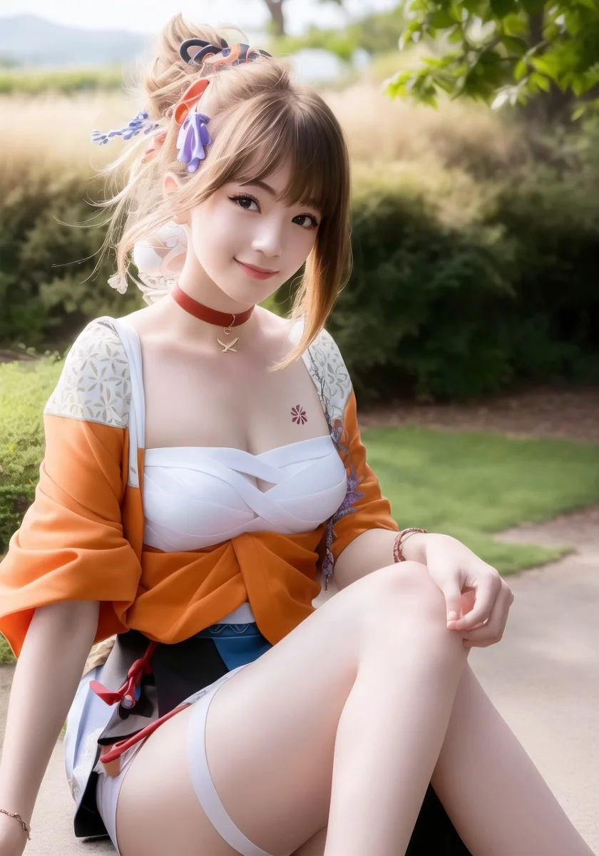 Ảnh gái cosplay hầu gái ngọt ngào và quyến rũ.