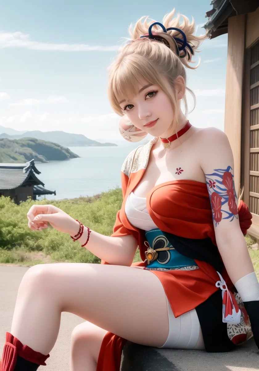 Khám phá vẻ đẹp tinh tế trong ảnh gái cosplay hầu gái.