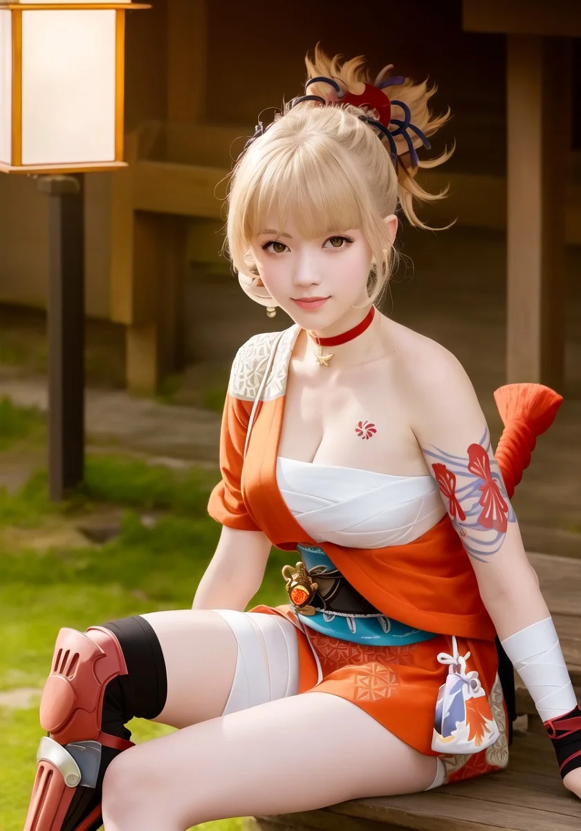 Ảnh gái cosplay hầu gái tạo nên ấn tượng dễ thương.