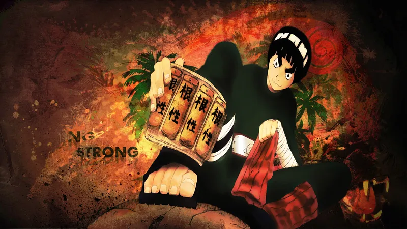 Bộ sưu tập hình ảnh Rock Lee đẹp nhất 1