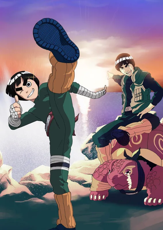 Bộ sưu tập hình ảnh Rock Lee đẹp nhất 10