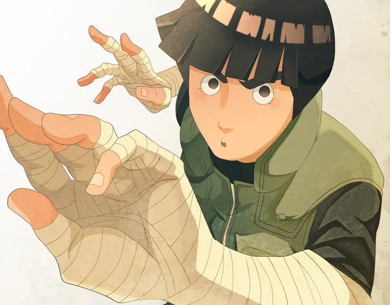 Bộ sưu tập hình ảnh Rock Lee đẹp nhất 38