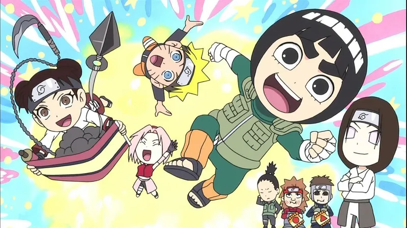 Bộ sưu tập hình ảnh Rock Lee đẹp nhất 44