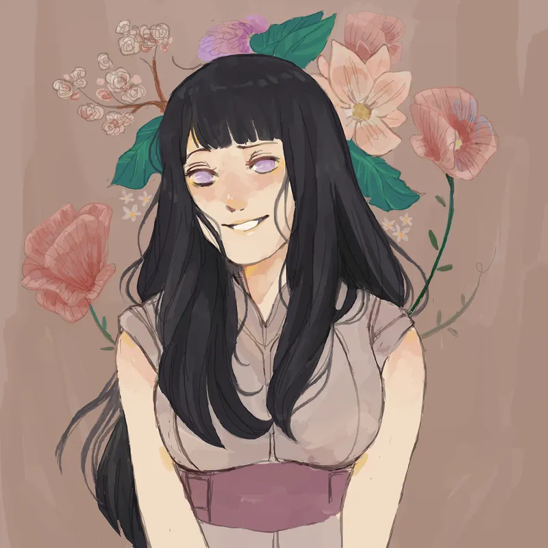 Tổng hợp những hình ảnh Hinata Hyuga siêu nét, siêu cute 7