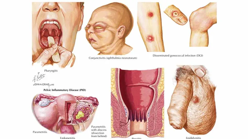 Hình ảnh bệnh lậu ở nam 12