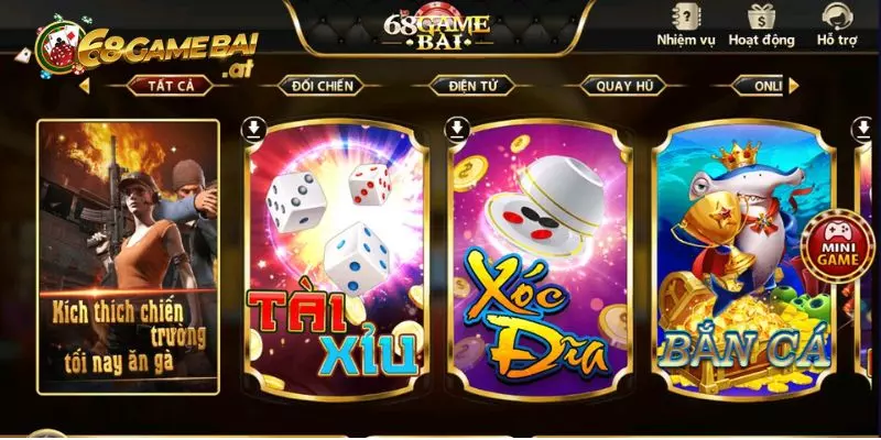 68 game bài - Sân chơi đẳng cấp nhất 2024