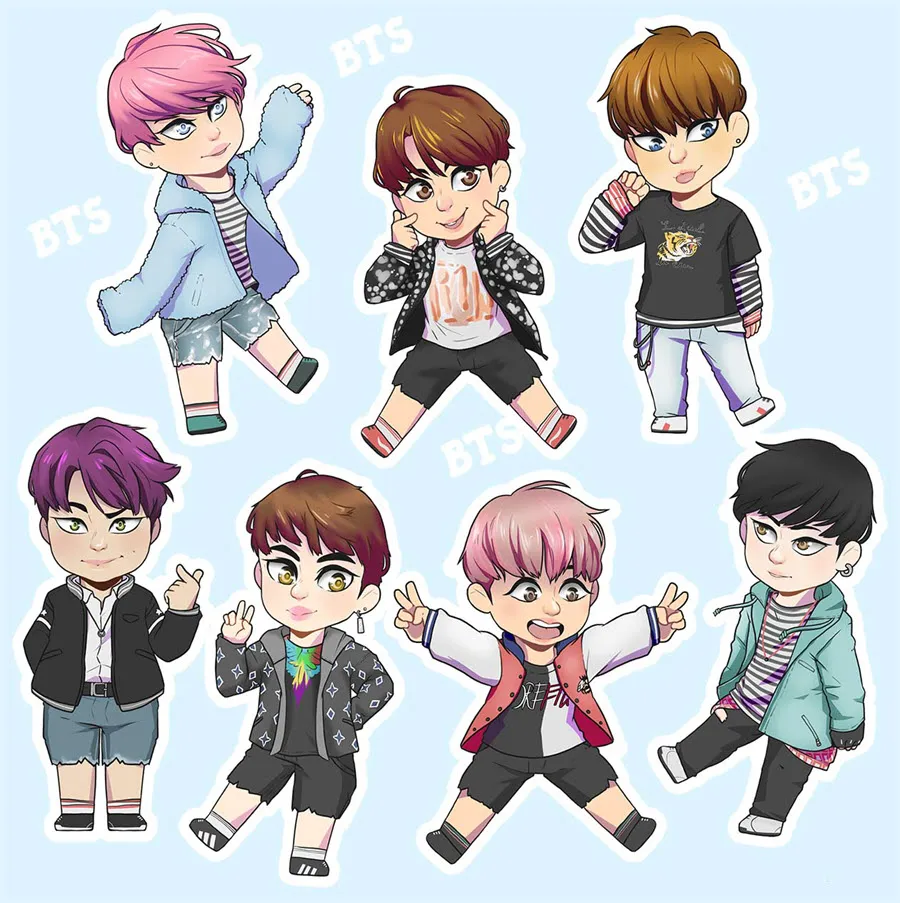 Ảnh BTS dễ thương 1