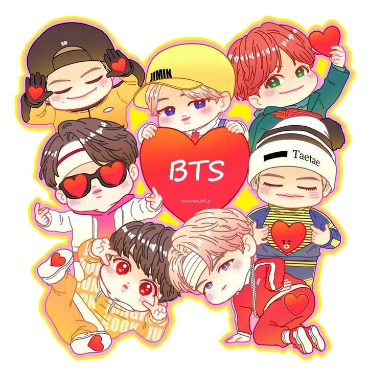 Ngắm ảnh BTS chibi cùng ARMY, chia sẻ niềm vui mỗi ngày!