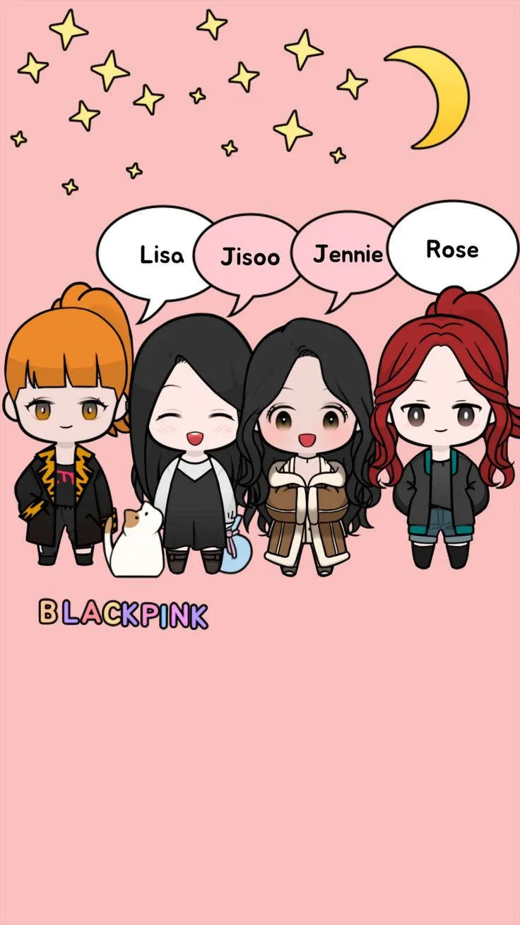 ảnh chibi Blackpink 19