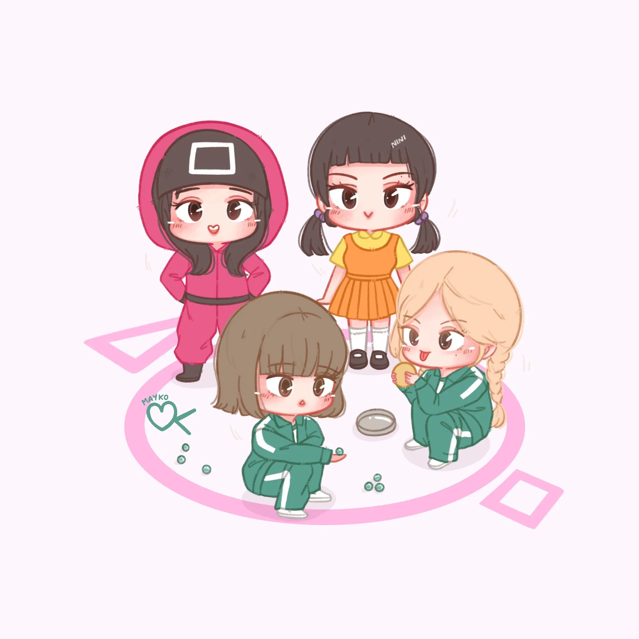 ảnh chibi Blackpink 21