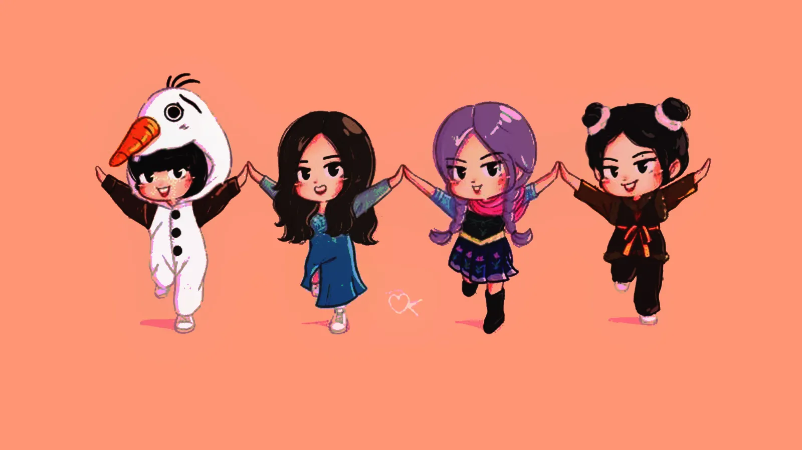 ảnh chibi Blackpink 23