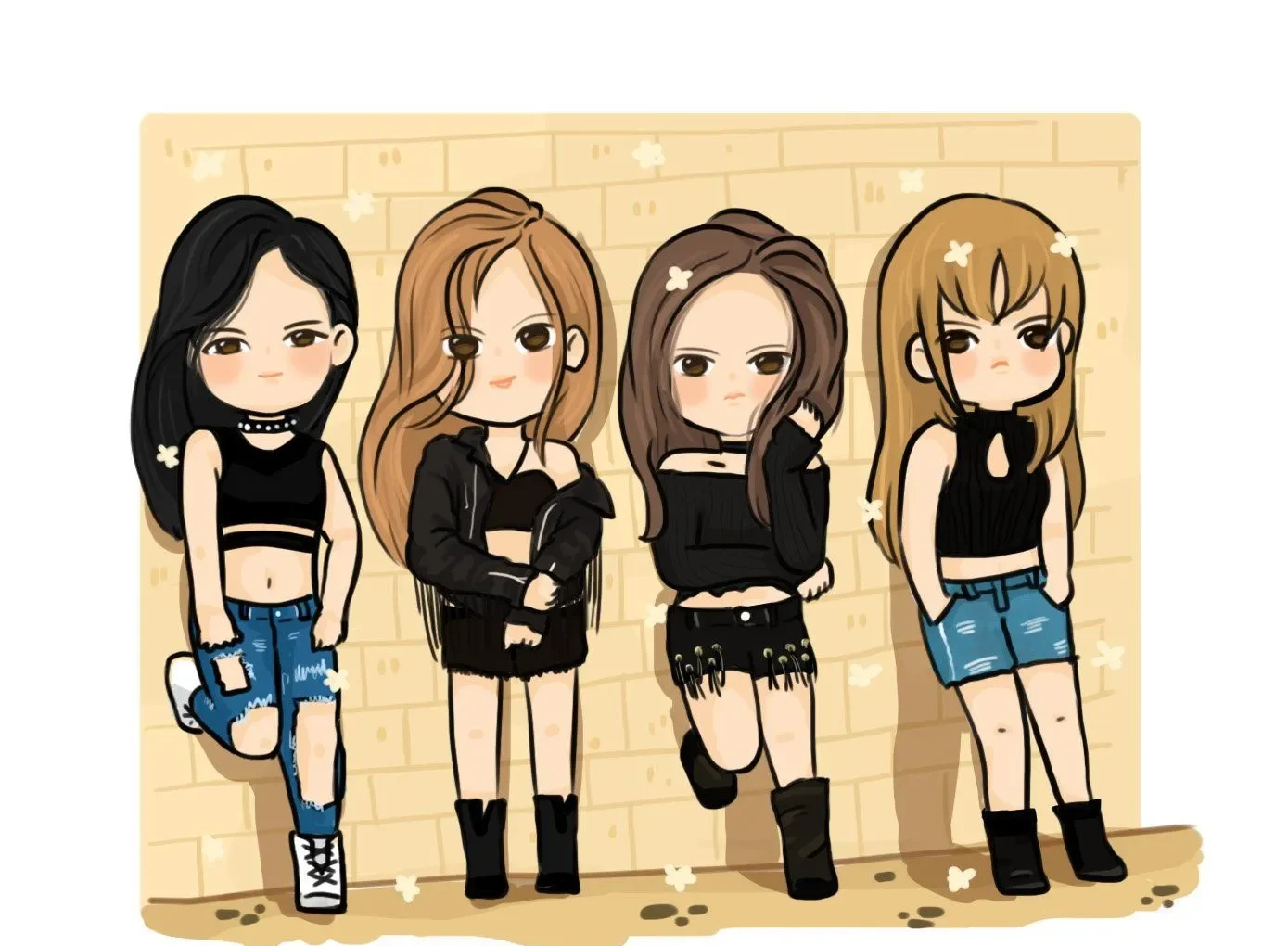 ảnh chibi Blackpink 24