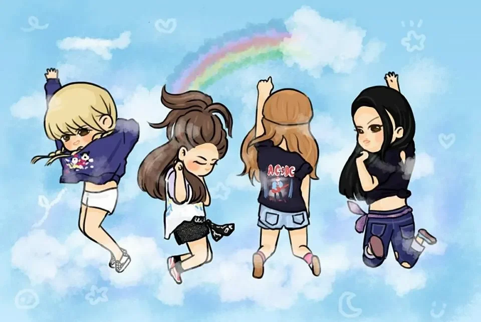 ảnh chibi Blackpink 9