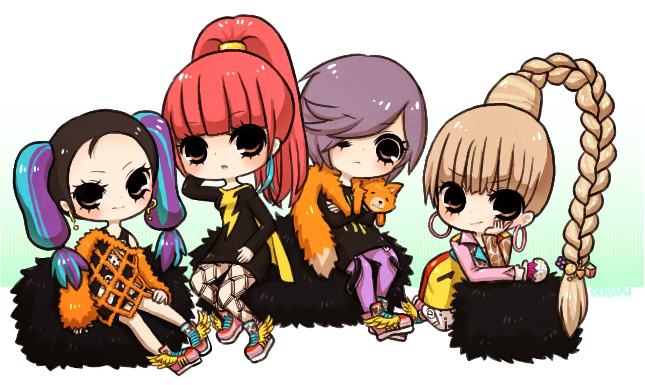 ảnh chibi Blackpink 31