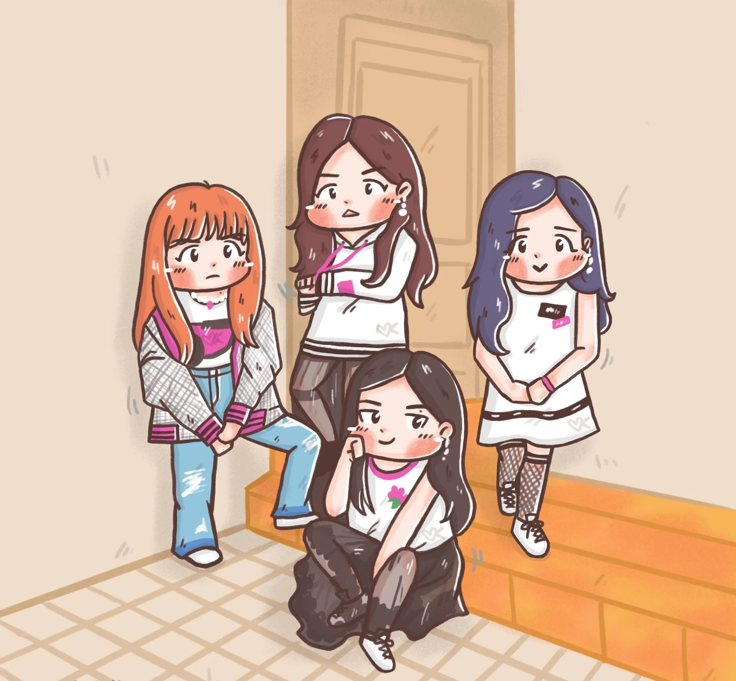 ảnh chibi Blackpink 33