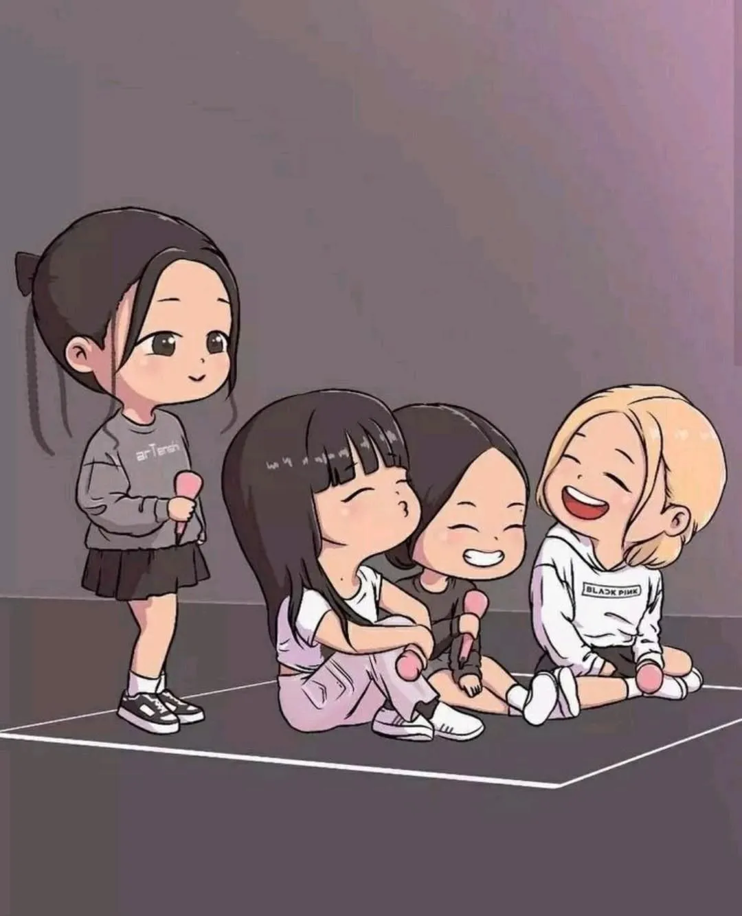 ảnh chibi Blackpink 34