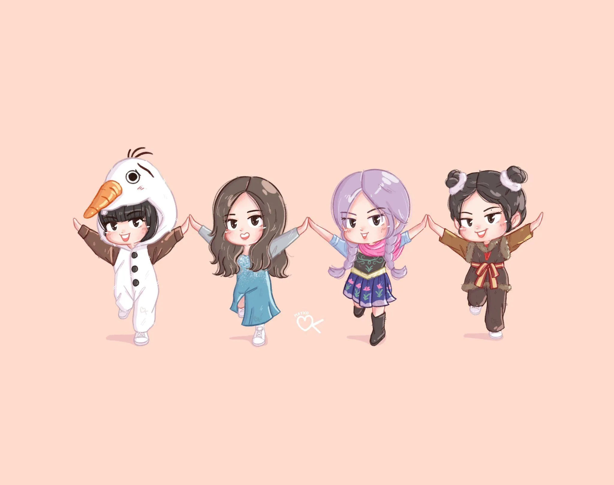 ảnh chibi Blackpink 10