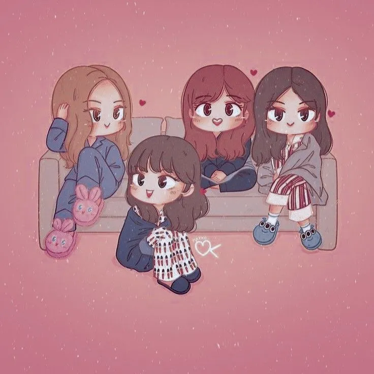 ảnh chibi Blackpink 39