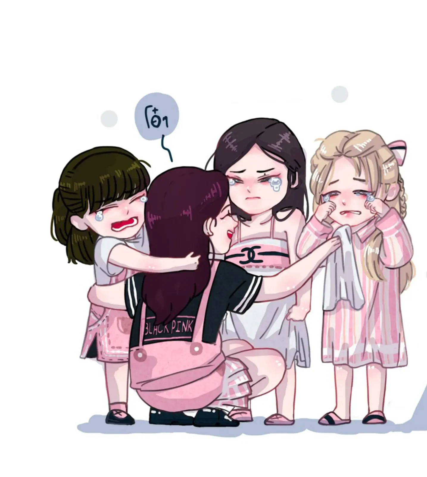 ảnh chibi Blackpink 41