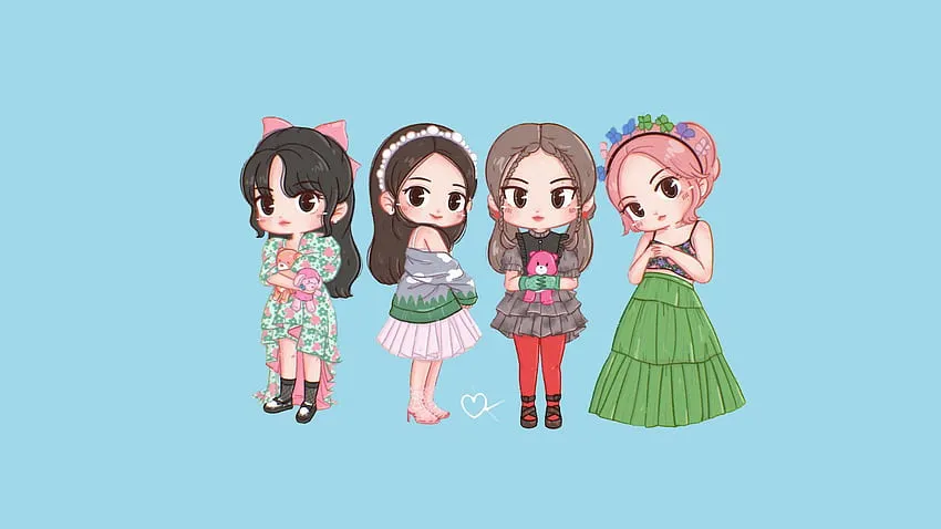 ảnh chibi Blackpink 4