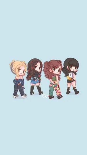 ảnh chibi Blackpink 5