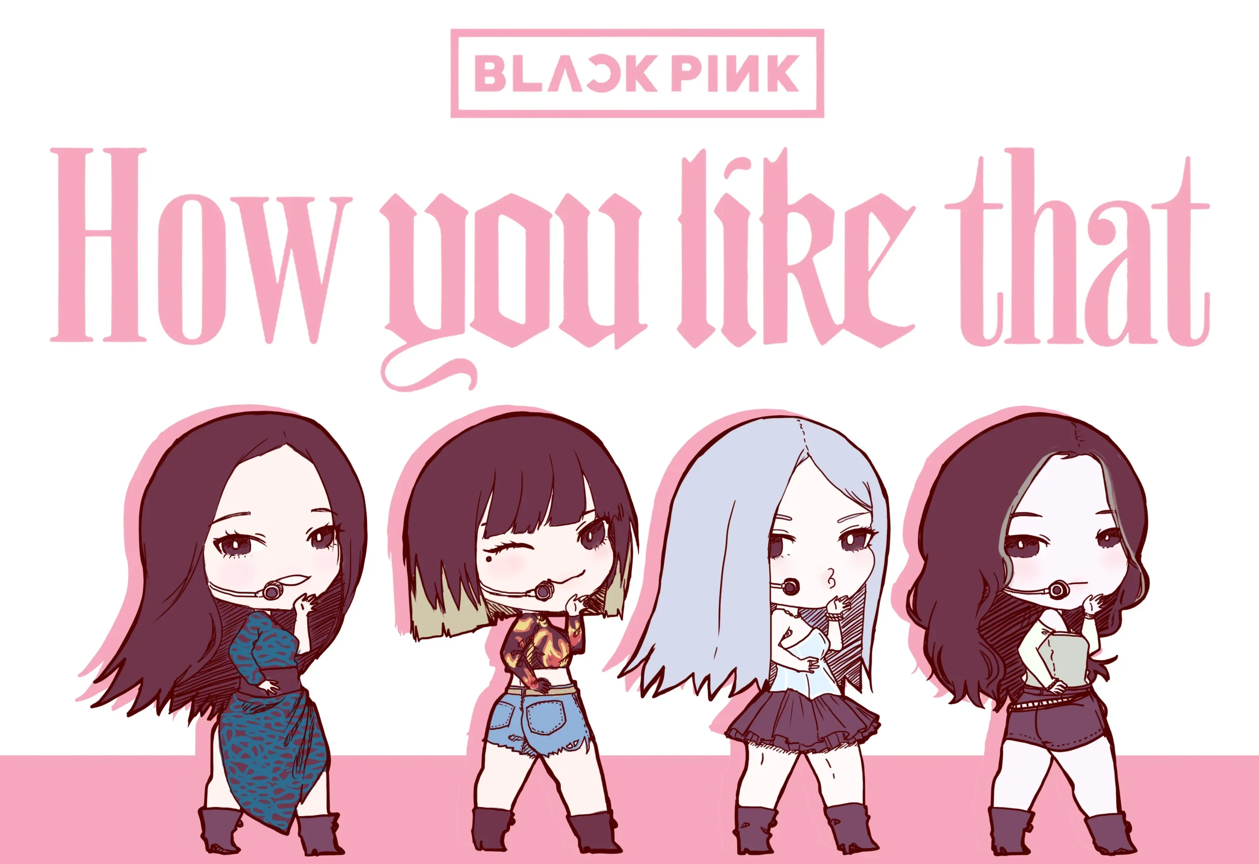 ảnh chibi Blackpink 7