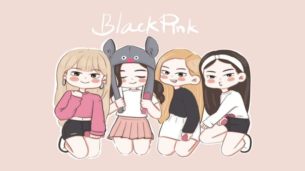 ảnh chibi Blackpink 15