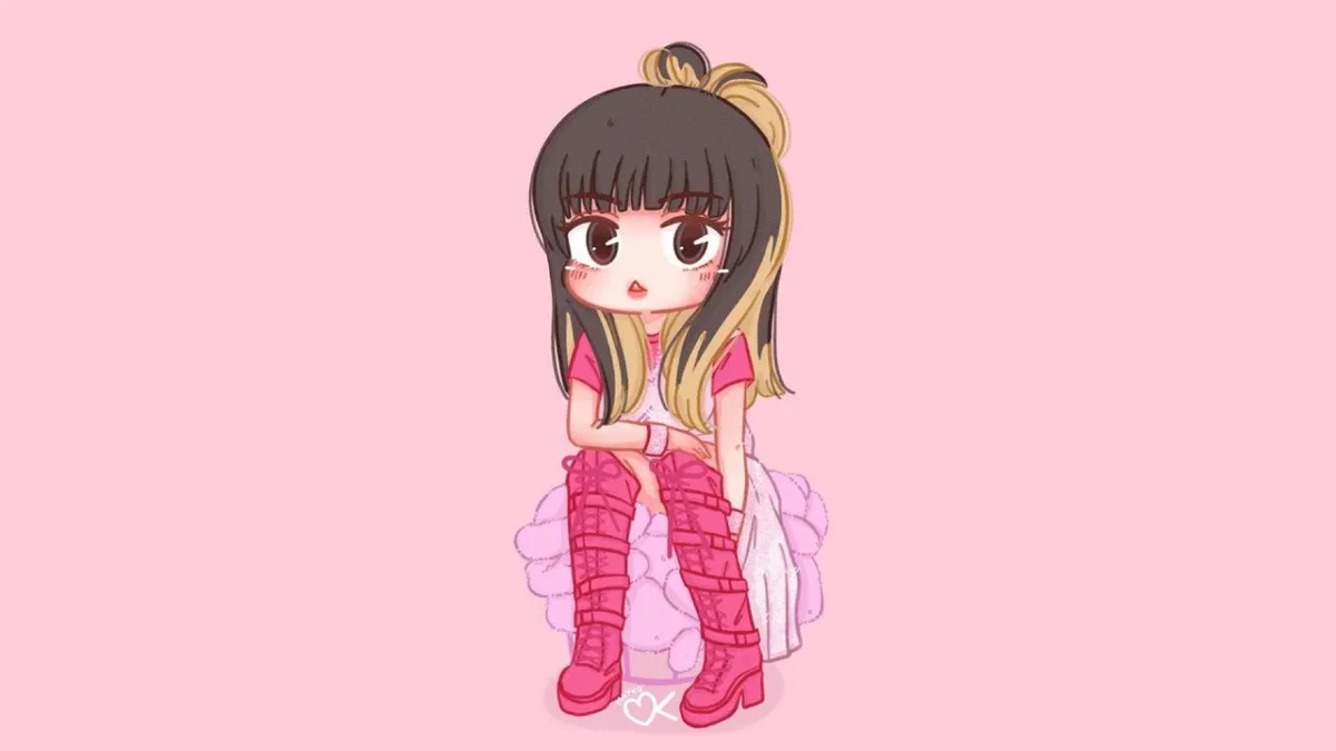 Ảnh chibi Lisa cute 3