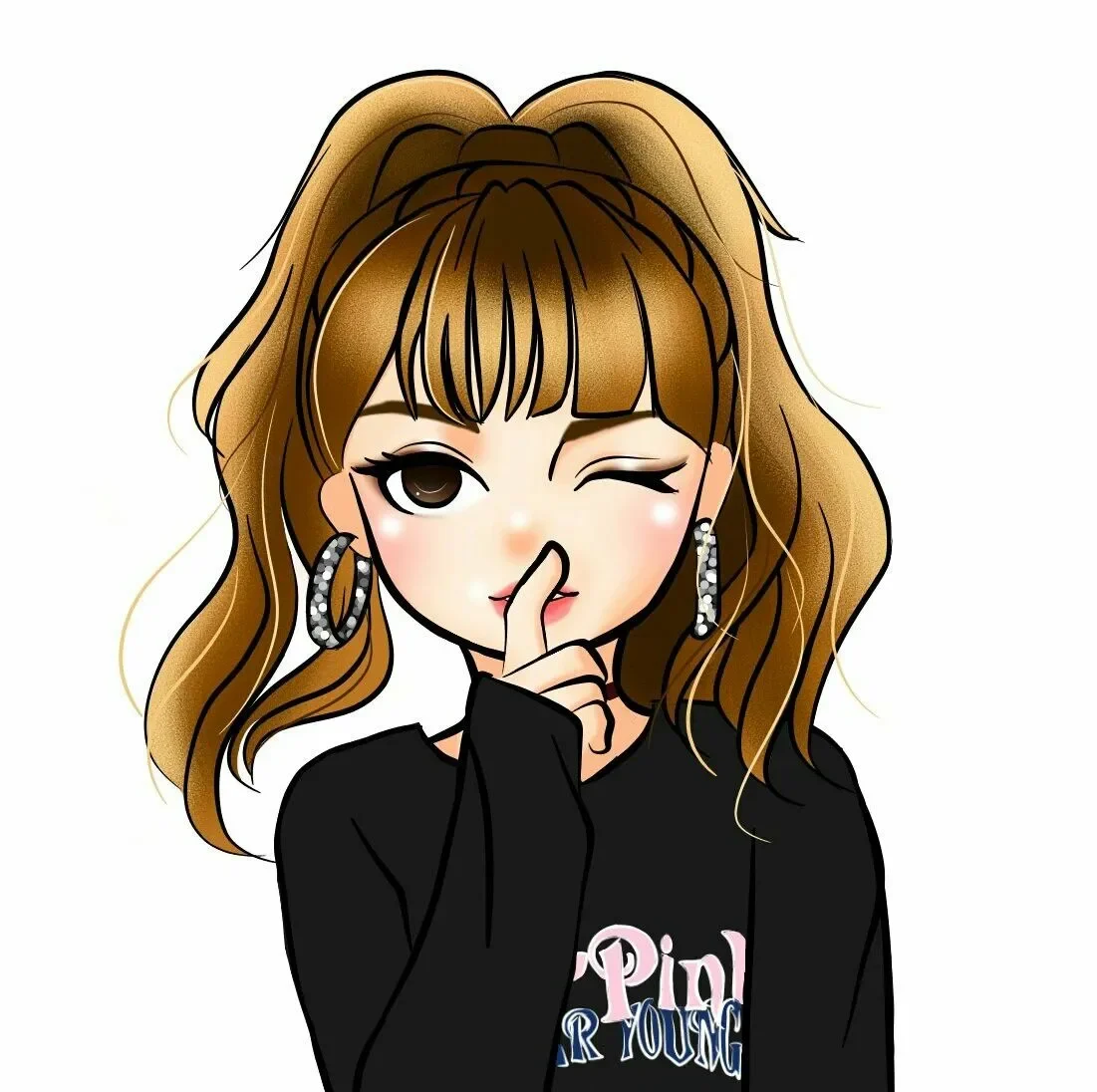 Ảnh chibi Lisa cute 10