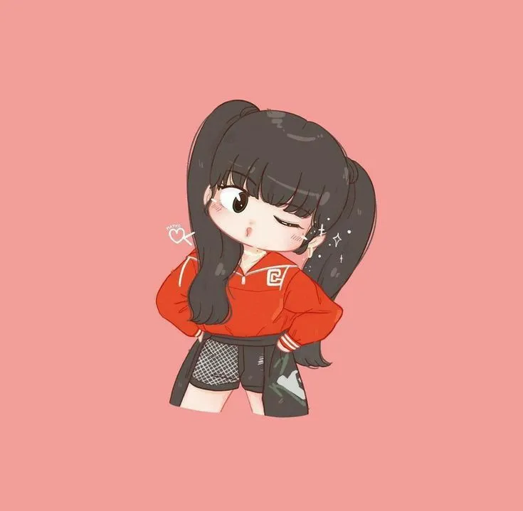 Ảnh chibi Lisa ngầu 20