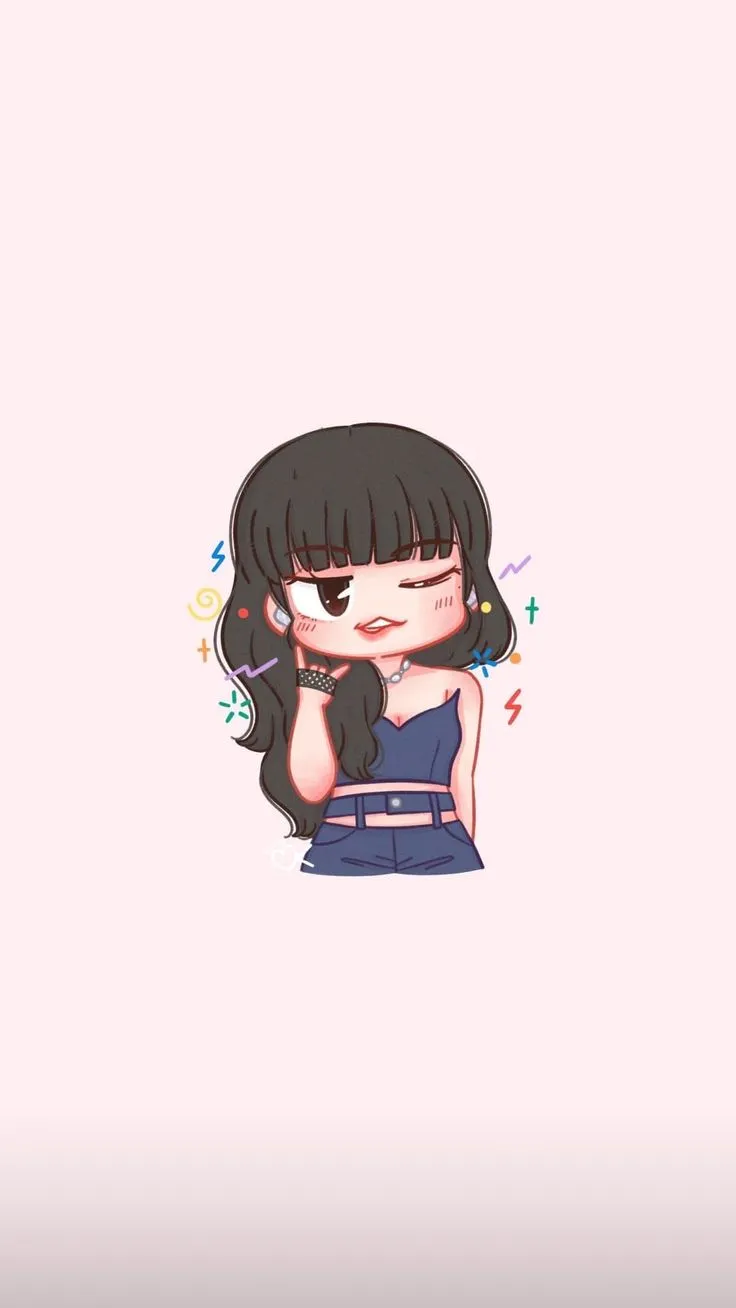 Ảnh chibi Lisa ngầu 24