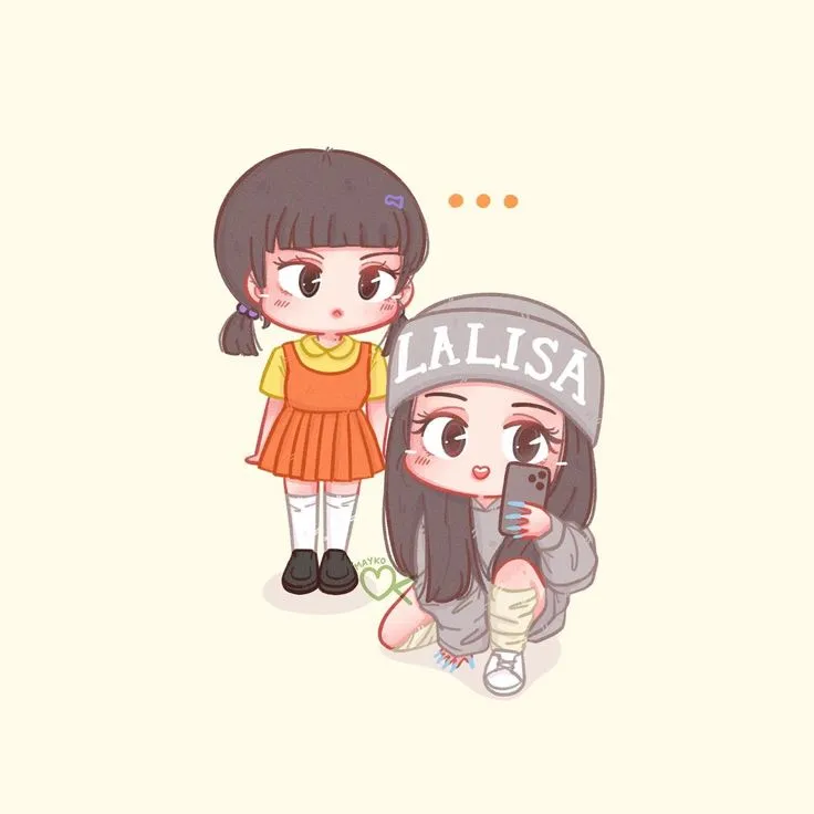 Ảnh chibi Lisa ngầu 1