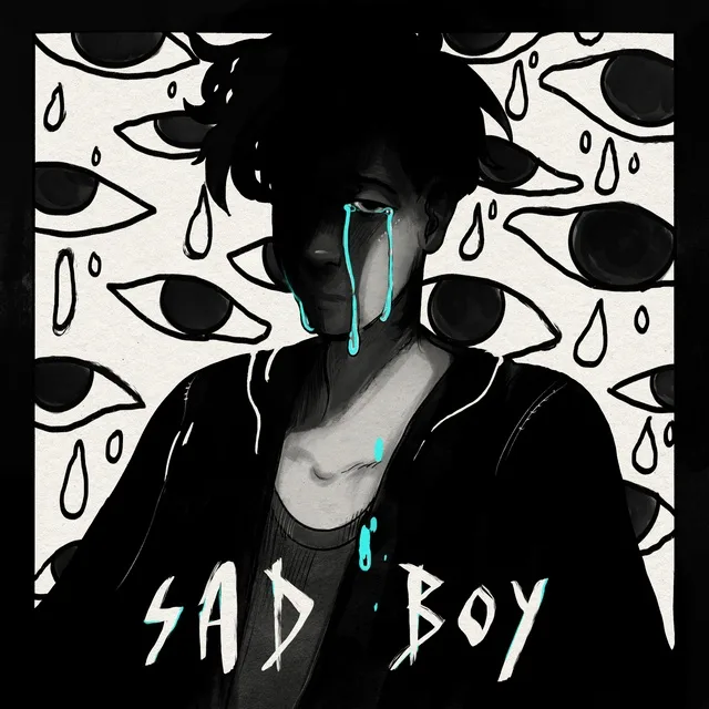 avatar sad boy đen trắng 46